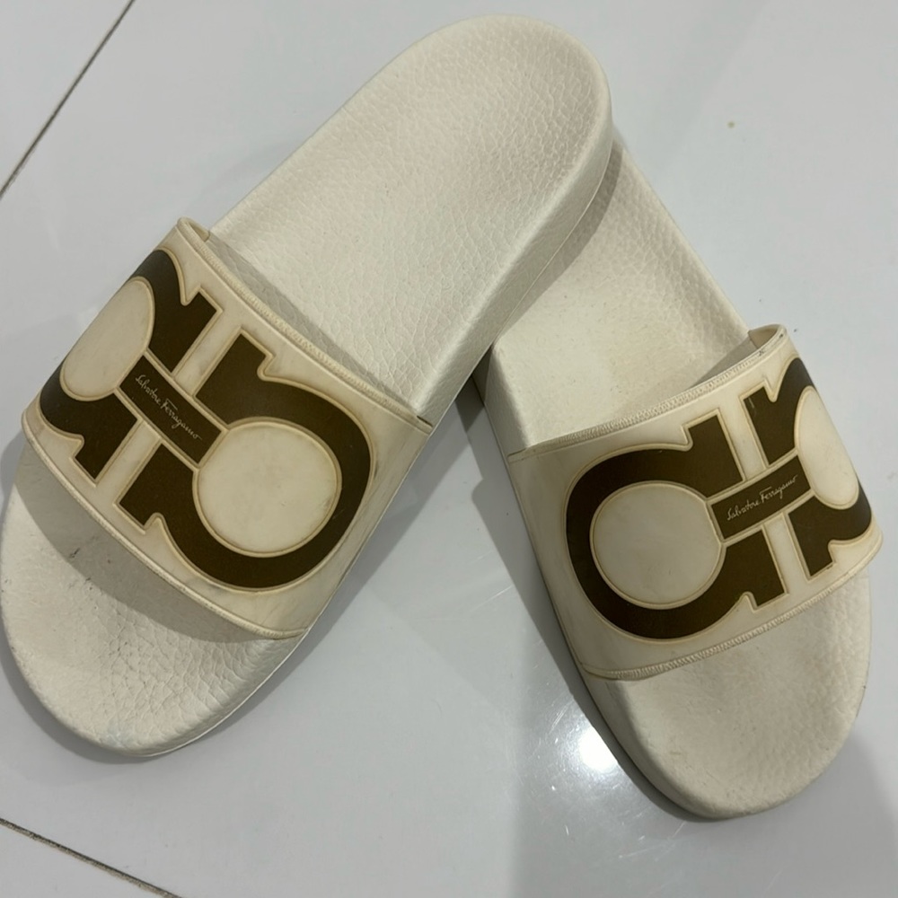 Authentic Ferragamo slides